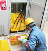 Equipment and materials diagnosis, deterioration diagnosis/high voltage cable deterioration diagnosis