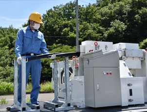 ケーブル張替工事フルアシスト装置